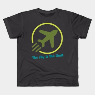 The Sky is the Limit Kids T-Shirt